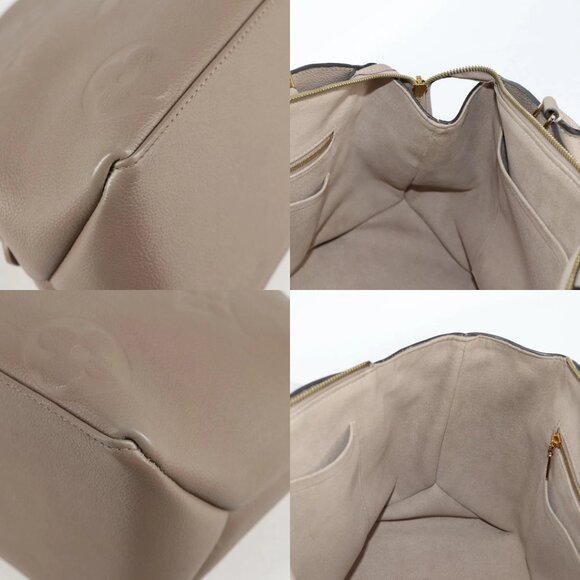 LOUIS VUITTON Monogram Empreinte Grand Palais MM Bag Beige M45833 LV Auth PP672M - Picture 16 of 16